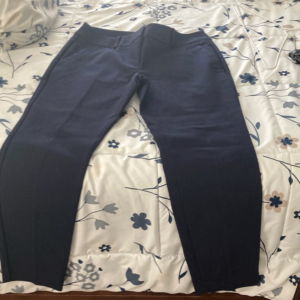 Loft navy petite pants